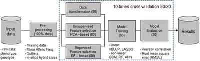 Machine Learning Applied to the Search for Nonlinear Features in Breeding Populations